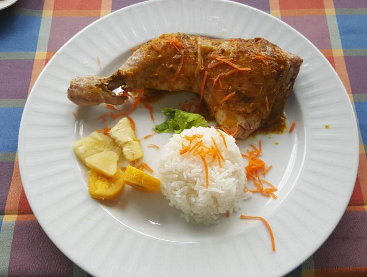 Cuisse de poulet à la créole Martinique