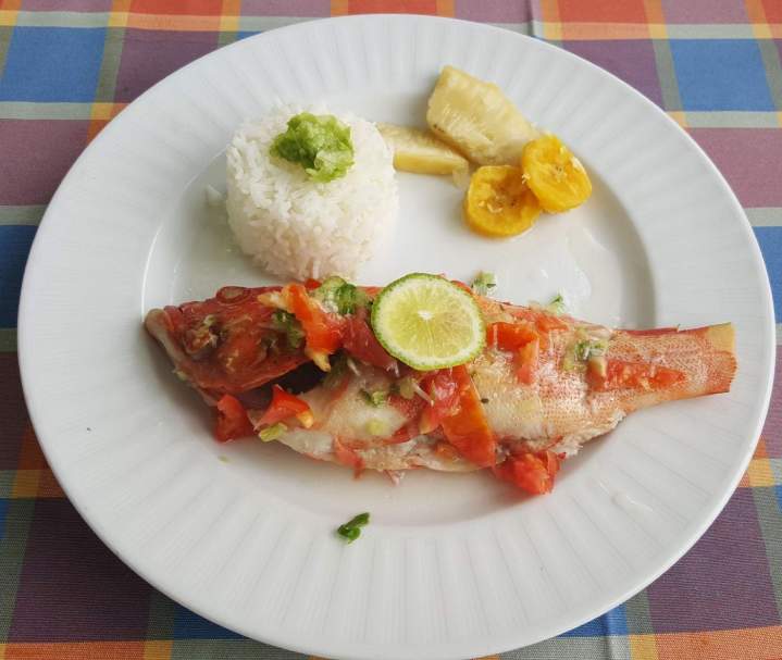 Poisson à la créole Martinique